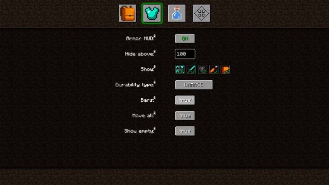 Minecraft 1.16.5 - Inventory HUD+ mod