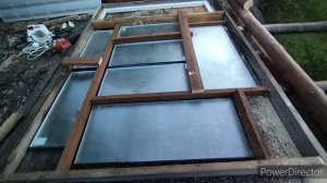 Оконная рама своими руками / Делаем витражное остекление из стеклопакетов