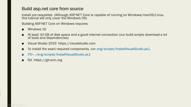 Build ASP.Net Core From Source смотреть онлайн