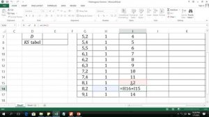 Cara Melakukan Uji Normalitas Kolmogorov-Smirnov menggunakan Microsoft Excel