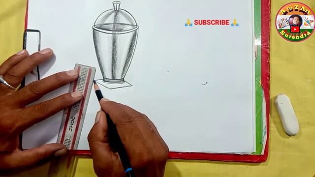 मिक्सी का चित्र । मिक्सर ग्राइंडर का चित्र । Mixer Grinder drawing | Very easy | смотреть онлайн