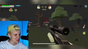 Смотрю Видео Оли Кекс Как Она Играет в Чикен Ган! @OlyaKeks