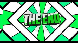 Футаж THE END - заставки - футажи для видео #468