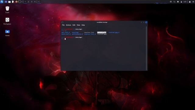 How To Fix  This Error (Key Is Stored In Legacy Trusted.gpg Keyring  (/etc/apt/trusted.gpg) | Kali