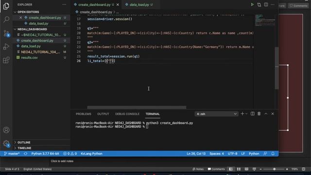 NEO4J TUTORIAL|Neo4j Python|How To Create Interactive Dashboards From Neo4j Using Python|PART:104