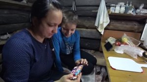 ЗЕМЛЯНКА ЗИМОЙ. Кто то приходил. Зимний отдых в ТЕПЛЕ И УЮТЕ.