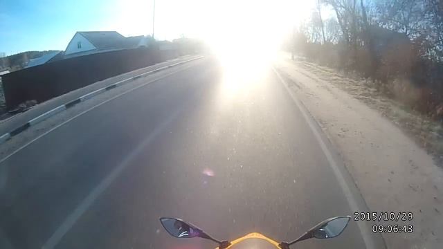 Видимость нулевая! Идёт по приборам!!