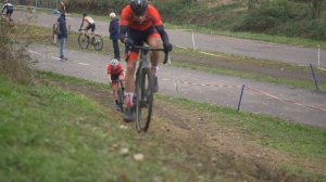 Veldrijden Leiden Nieuwelingen met Morris Gruiters 23 november 2019