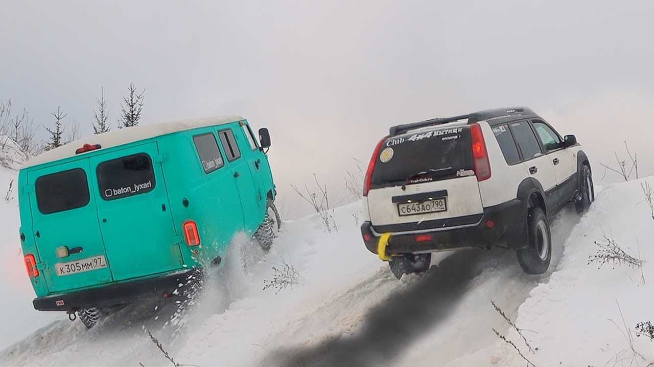 Внедорожники на бездорожных трасс