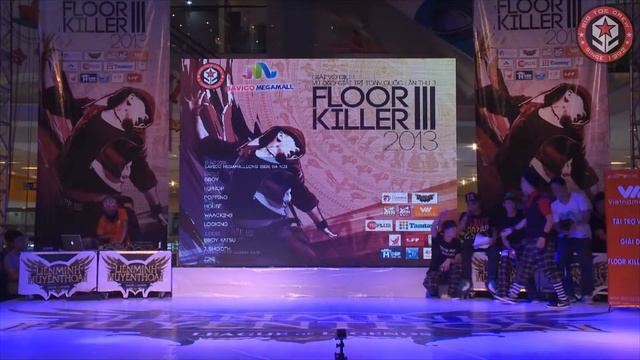 Floor Killer III - Top 4 Locking - X Star vs Duy bé смотреть онлайн