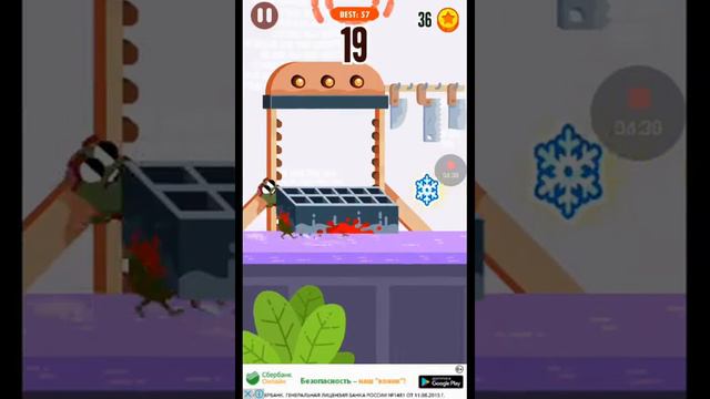 Беги, сосиска, беги! Обзор игры,вертикальный просм смотреть онлайн