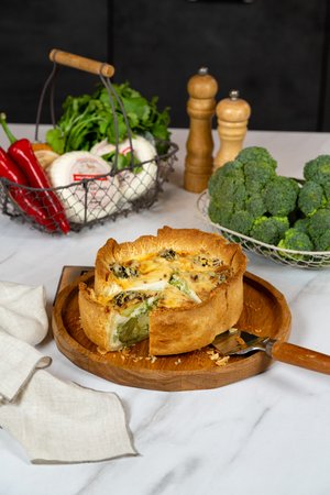 Киш с сыром "Адыгейский" Предгорье Кавказа