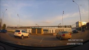 Driving in Moscow city: Текстильщики - Лефортово 08/09/2018 (timelapse 4x)