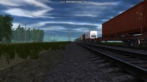 ВЛ80Р-1522 С Грузовыми Вагонами В Trainz Simulator 2012