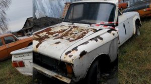 Брошенные машины на территории России и СНГ. Жигули, Москвич...
