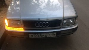 Дневные огни на Ауди 80 б4