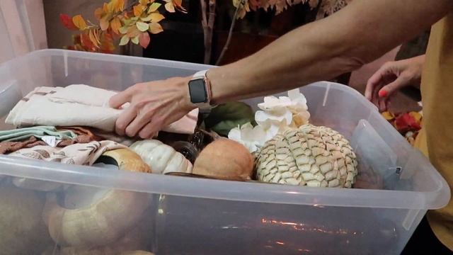 FALL PLAN WITH ME AND SORTING THROUGH MY DECOR | COZY FALL COOK WITH ME смотреть онлайн