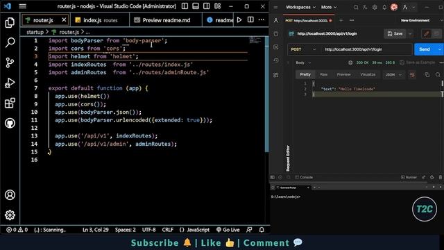 Node.js Security Tutorial-13: Enhance Web App Security with Helmet | time2code ?