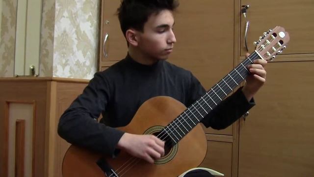 Нуриев Тимур - Ф.Таррега "Этюд ля мажор" смотреть онлайн