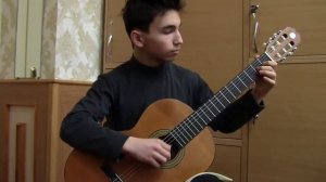 Нуриев Тимур - Ф.Таррега "Этюд ля мажор"