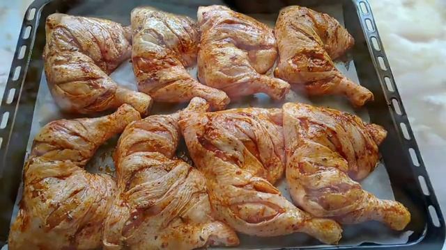 БОГАТОE БЛЮДО по НИЗКОЙ ЦЕНЕ! ВКУСНЕЕ ЛЮБОГО ШАШЛЫКА! Все в ШОКЕ от такой ВКУСНОТЫ #Курица в духовк