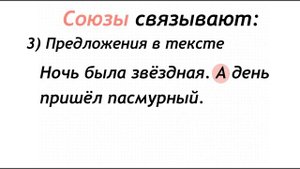 7 класс. Урок 1.  Союз. Союзы простые и составные