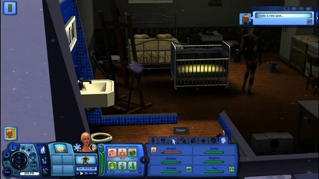 Lets Play The Sims 3 Apocalypse Challenge part 11: Little Lex смотреть онлайн
