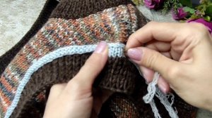 Сборка. Вяжем детскую безрукавку! Подробный МК для начинающих вязальщиц!