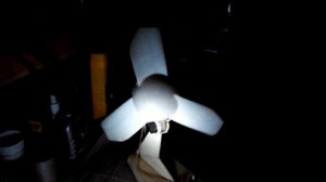 Стробоскопический эффект с вентилятором