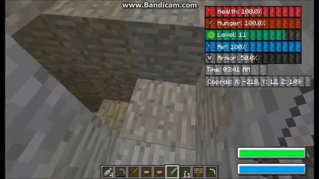 Minecraft NEVER ALONE PART II: Matts Mine and Strange Structures