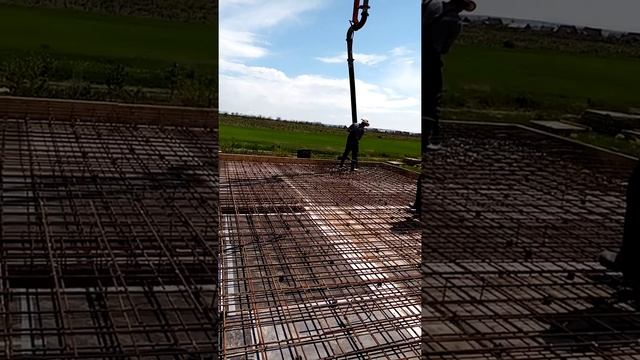 Заливка плиты перекрытия! смотреть онлайн