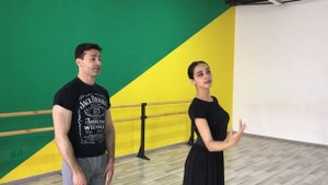 Кавказские танцы. Азербайджанский танец урок  №4