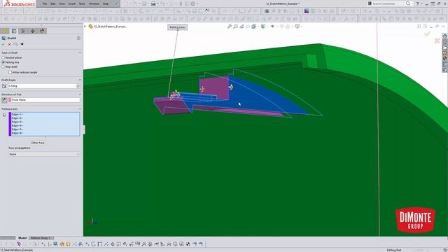 Sketch Driven Patterns - SOLIDWORKS Tutorial - Fantastic Plastic 11