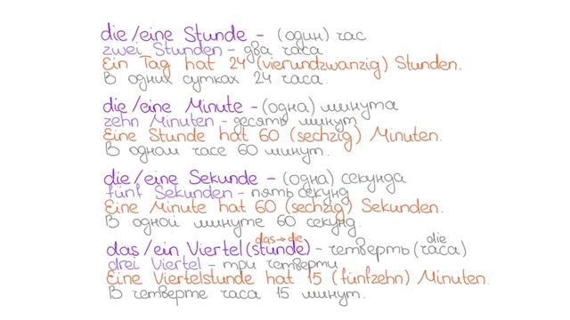 НЕМЕЦКИЙ С НУЛЯ. УРОК 18. DIE UHRZEIT / ВРЕМЯ. WIE SPAT IST ES? / КОТОРЫЙ ЧАС? смотреть онлайн