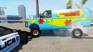 Beamng drive - полицейская погоня 10 | HITGAMEZ