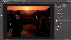Обработка Фото В Стиле Мафия. Photoshop Tutorial.