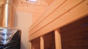 Баня бочка под ключ 5.65х2.2 м. из Сибирской Лиственницы с печкой.