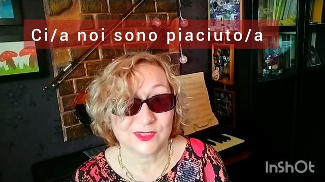 Как сказать по-итальянски? Passato prossimo глагола piacere