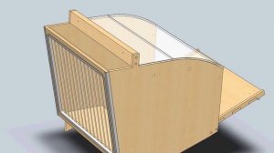 кормушка для сена кроликам своими руками