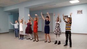 Песня "Ох уж эта школа", ансамбль "Поющий город"