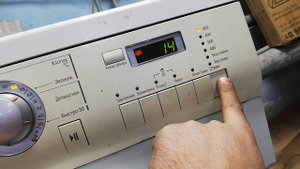 Как включить отжим на стиральной машинке LG WD-80384N