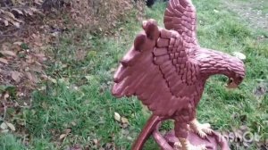 орел из арт бетона