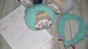 Успеть за час! Новый процесс. Не успела получить пряжу, а она уже в работе