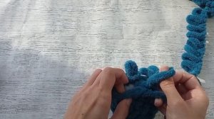 Кит из Ализе пуффи. Игрушка из Ализе пуффи