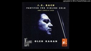 Bach's Violin Partita Nr. 1 In B Minor - Double. Presto (Oleg Kagan)