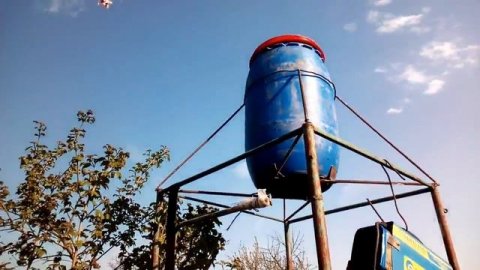 Летний душ. Душ для дачи.