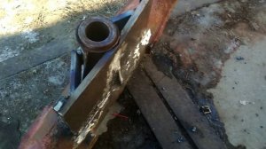 Гидроцилиндр на балку Т25