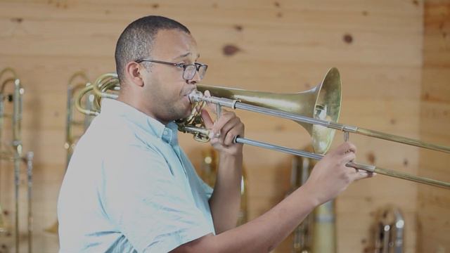 TMEA Jazz Bass Trombone Etude #1 Swing by Eddie Lewis (How High the Moon) смотреть онлайн