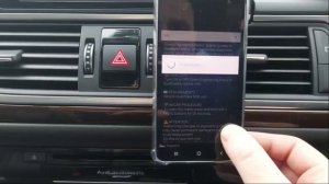 Audi A6 C7 OBDELEVEN Green menu activation. Audi zielone menu aktywacja