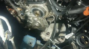 Peugeot 307 1.6, бензин 2007г течь масла